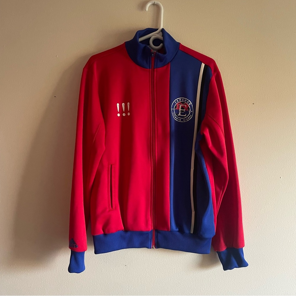 FK Ekranas Jacket Soccer Adidas‎ Track Top Baltic Cup Lithuania